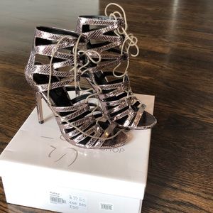 Topshop lace up 👠 6.5